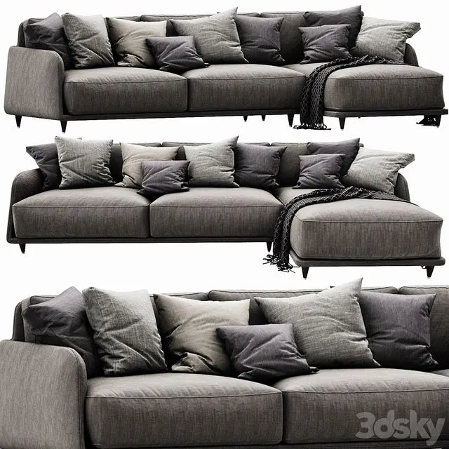 Ditre Italia Elliot Chaise Lounge 
