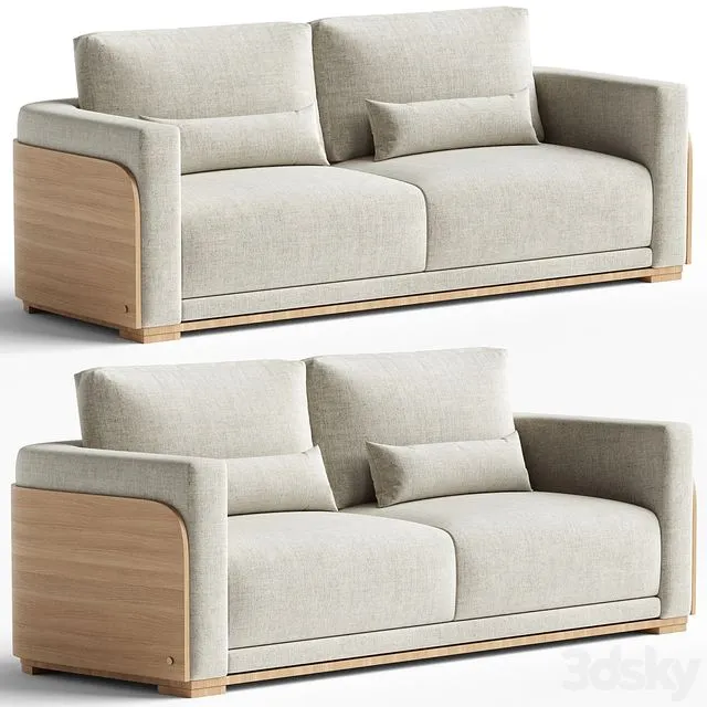Galapagos Wooden Frame Sofa 
