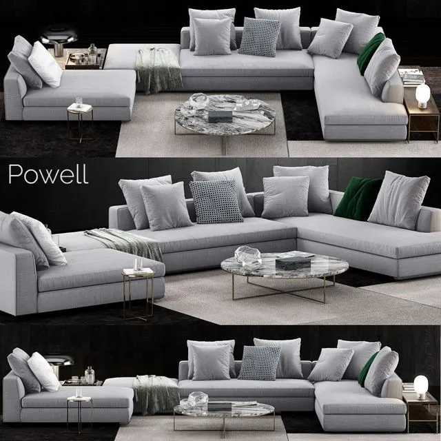 Minotti Powell Sofa 