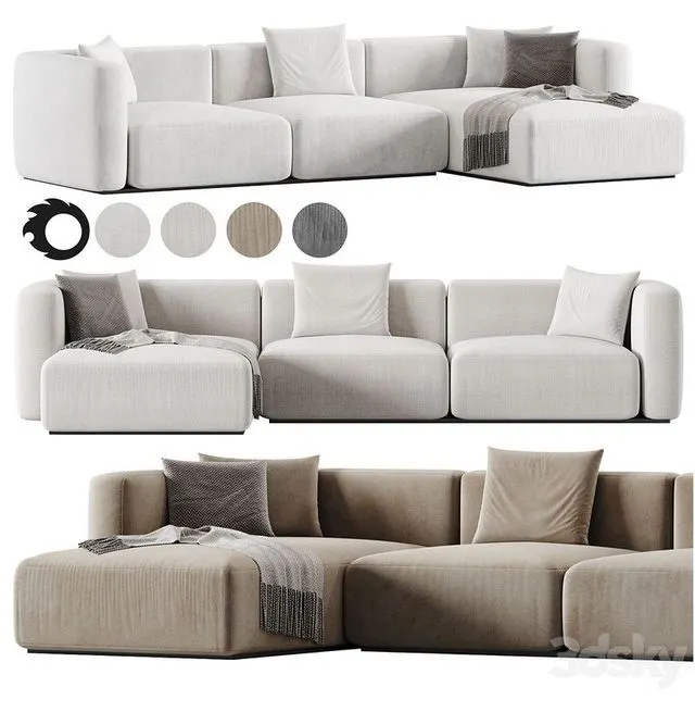 Shanghai Sofa 1 By Poliform 