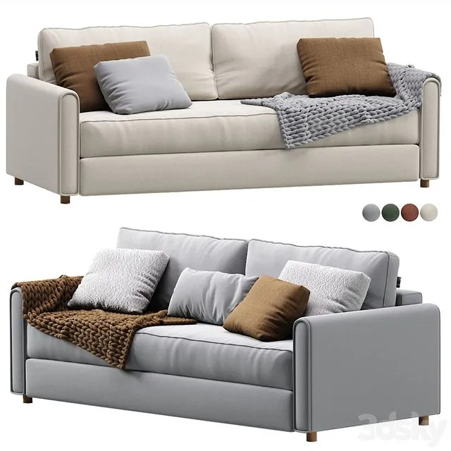 Sofa Lille Velvet Light 