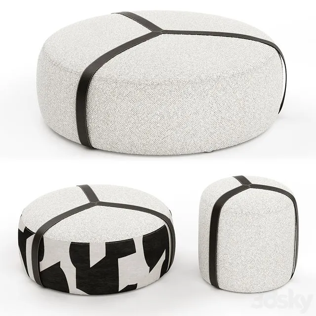 Brooklyn Pouf By Gianfranco Ferre Home 