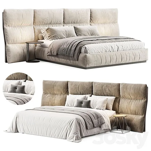 Palau bed by Visionnaire 