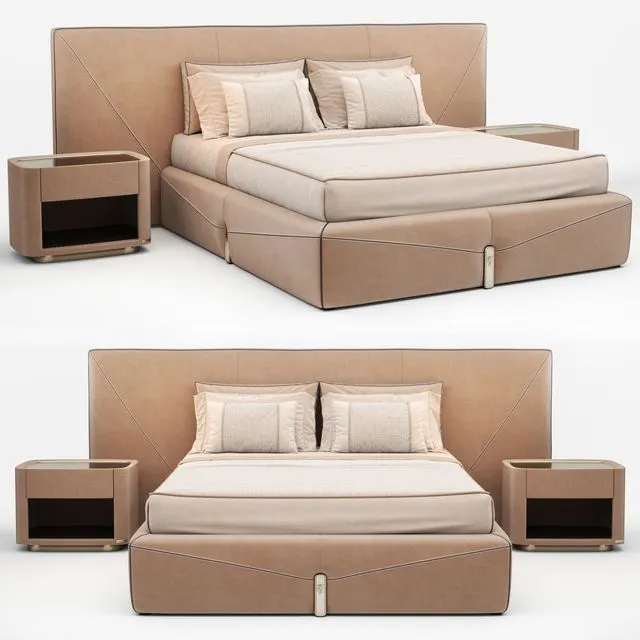 Visionnaire Bastian Bed 
