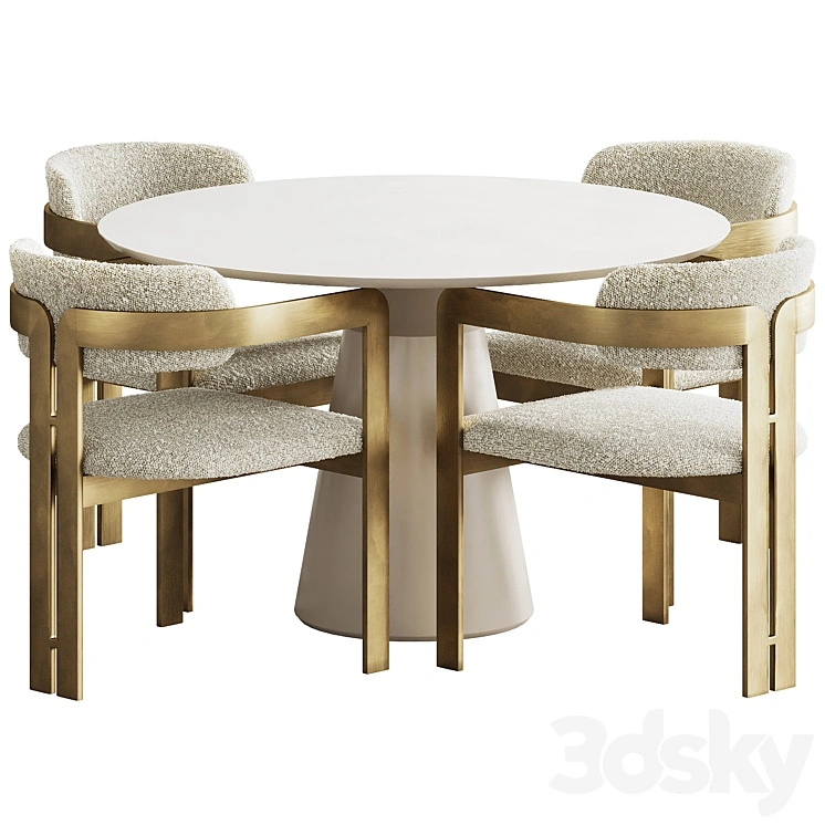 Donato by Eichholtz dining set 