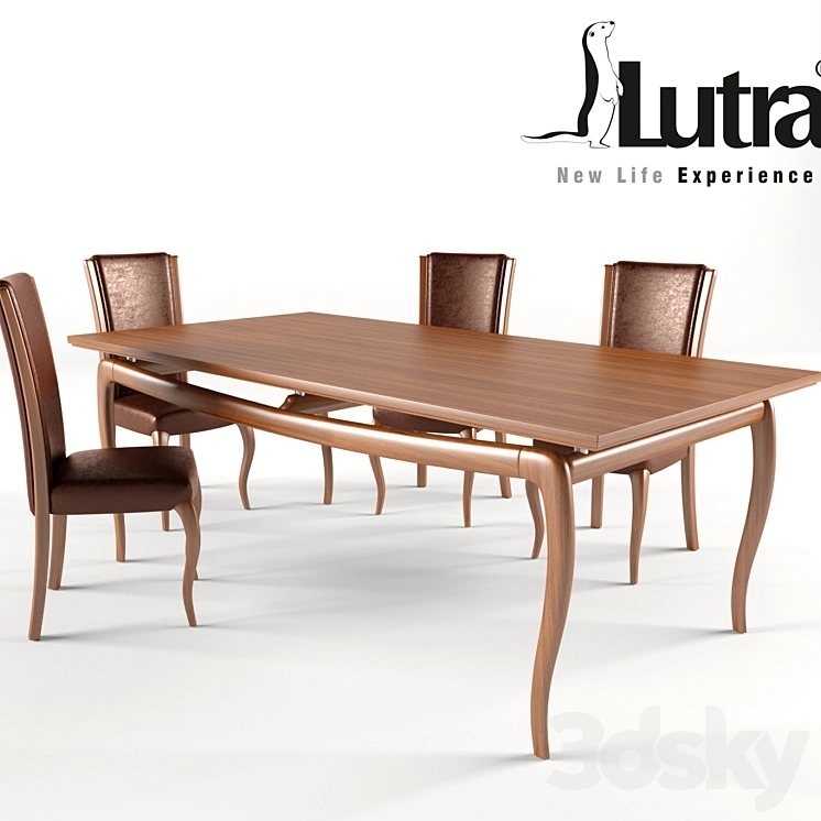 Only table, chair 