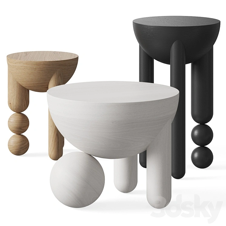 Lara Bohinc Profiterole Coffee and Side Tables 