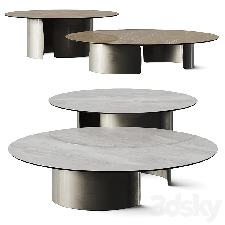 Reflex Petalo Marble Coffee Tables 