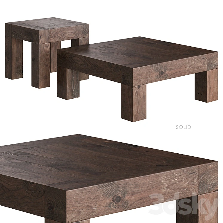 SOLID tables West Elm 
