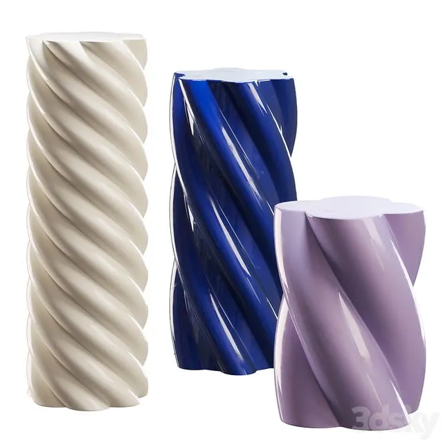 Marshmallow Side Tables by &KLEVERING 