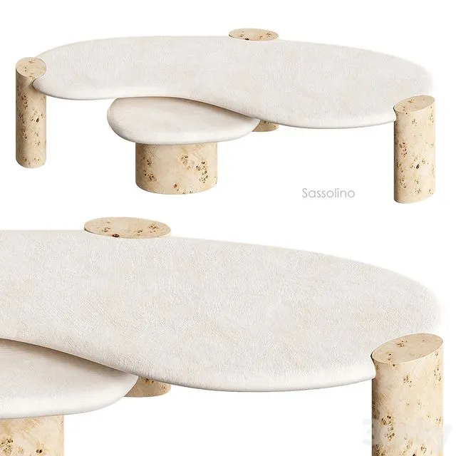 Sassolino coffee table Crate&Barrel 