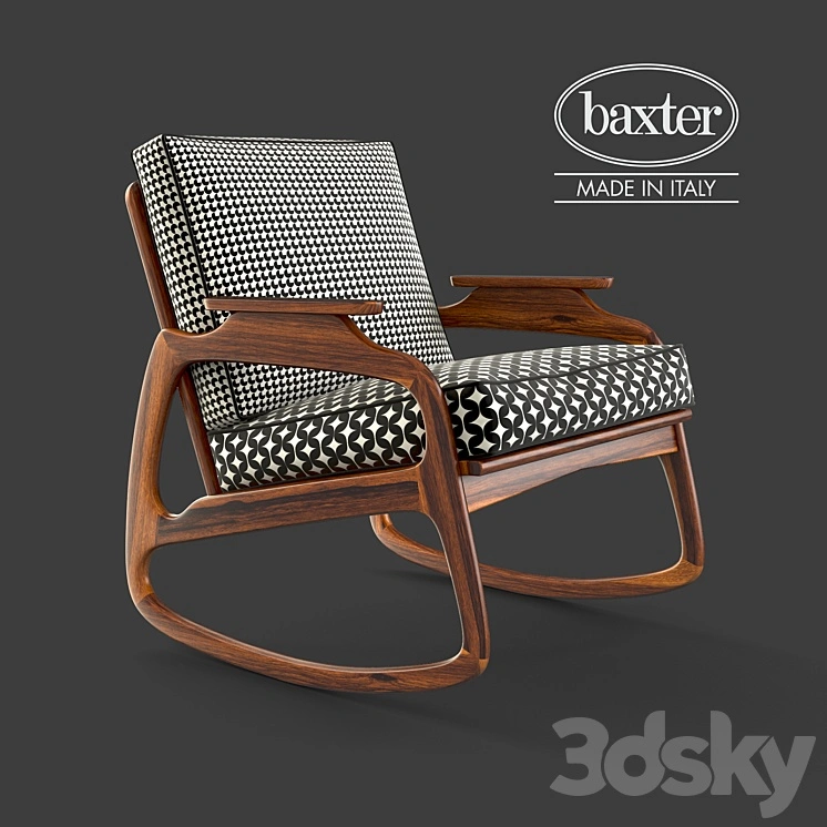 Baxter INGRID ROCKING ARMCHAIR 