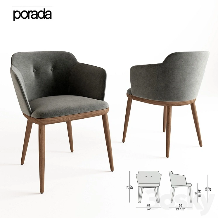 chair Porada Celine 