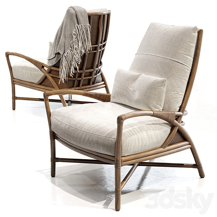 Mcguirefurniture PETAL LOUNGE CHAIR 
