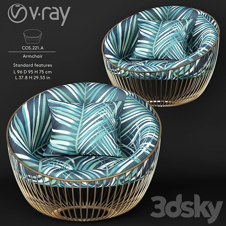 Roberto Cavalli_Cosmopolitan Tropical Armchair 