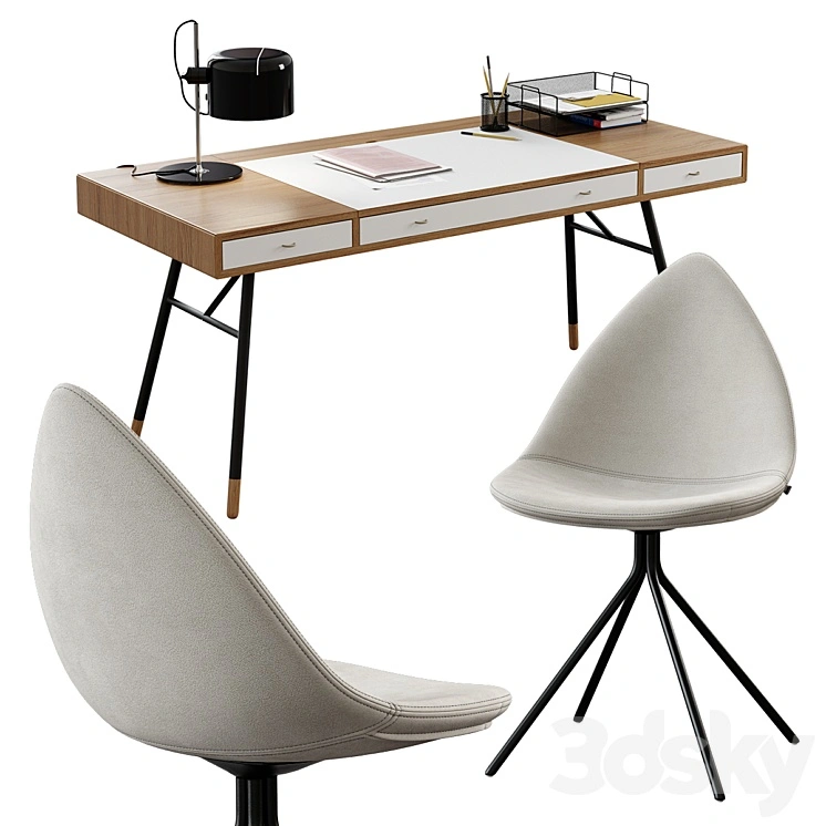BoConcept / Cupertino Table + Ottawa Chair 
