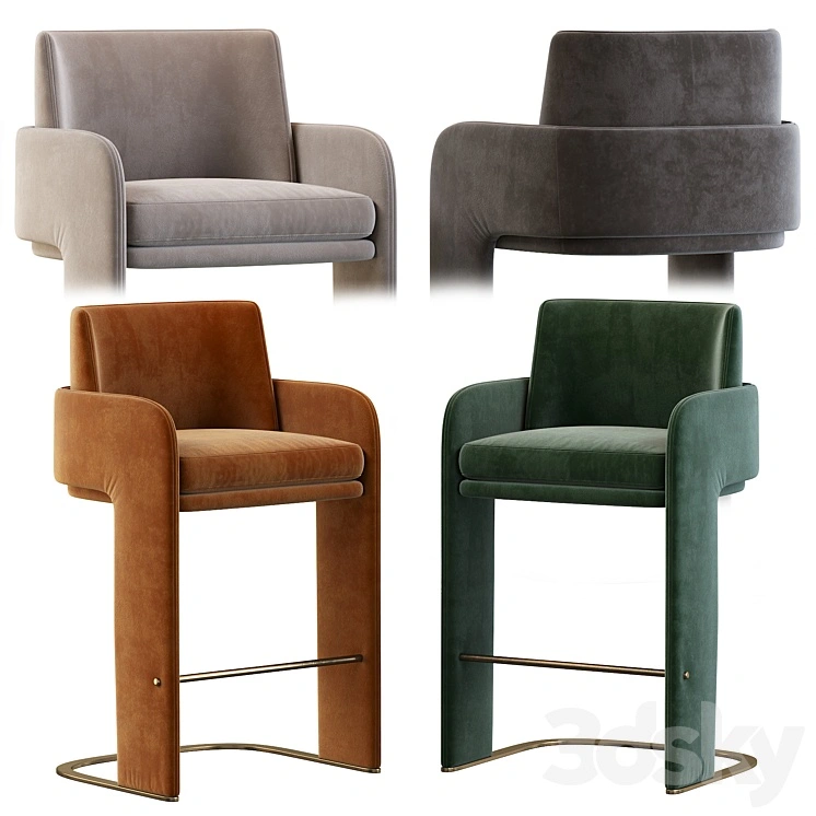 ODISSEIA Barstool By DOOQ 