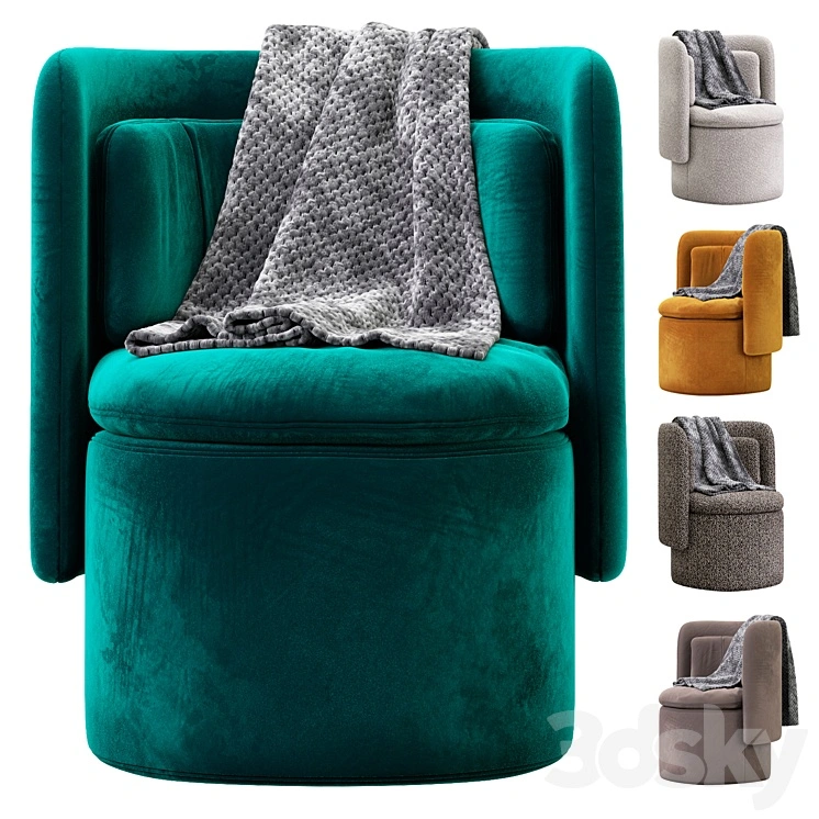 Group cocktail chair Philippe Malouin for SCP 