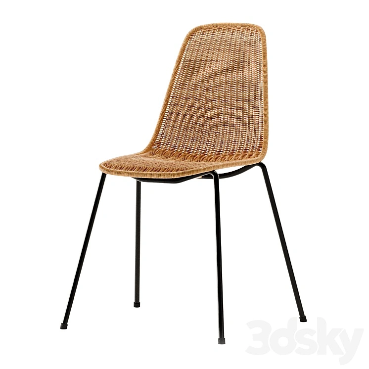 Feelgood Designs basket / rattan chair by Gian Franco Legler / Rattan chair 