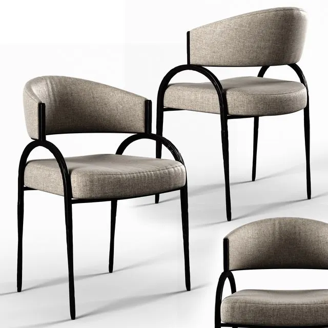 Arteriors bahati chair 