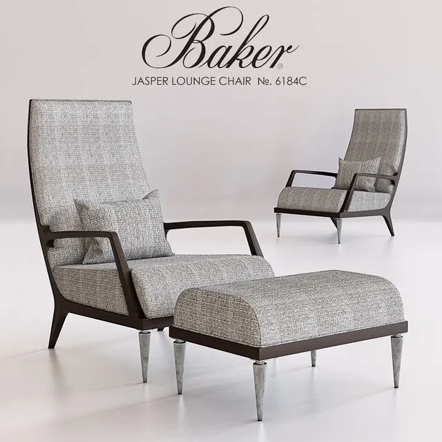 BAKER JASPER LOUNGE CHAIR 