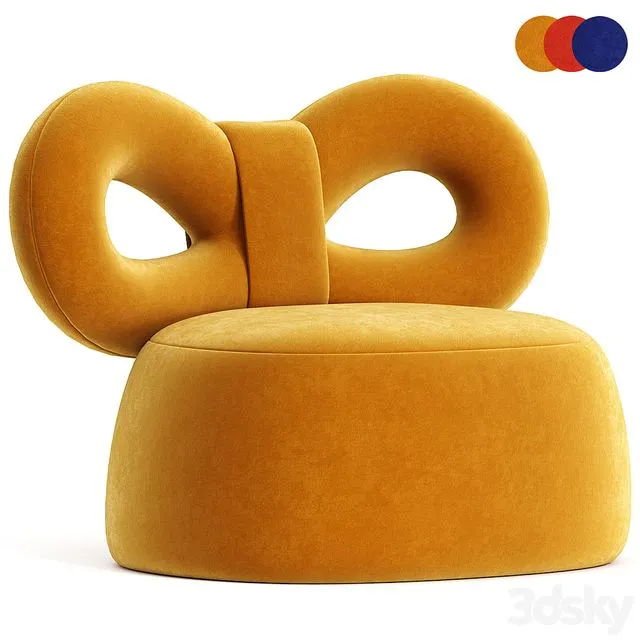 RIBBON Armchair By Qeeboo design Nika Zupanc 