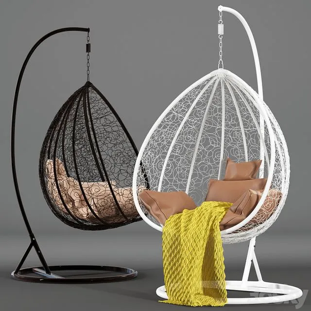 Suspended swing chair Fresco Maxi 