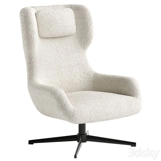 Zalina swivel armchair 