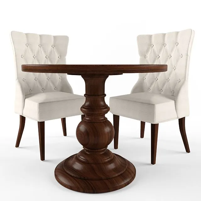 Chair + table classic 
