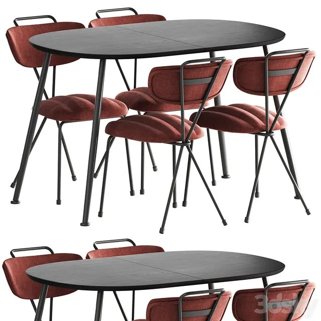 Chair Berry-1 Table Cleo 