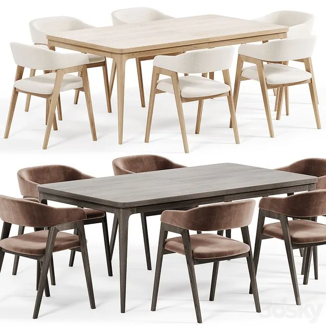 Chelsea Chair, Extensible table New York 