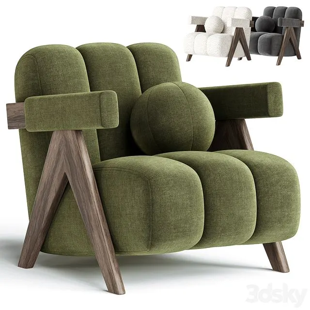 KARMAN Armchair by ARTIPIECES 