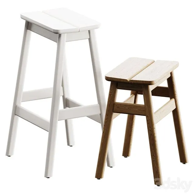 Form & Refine ANGLE STANDARD 45 Stool 