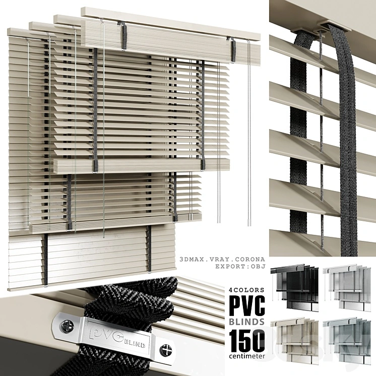 pvc blinds 150 cm 