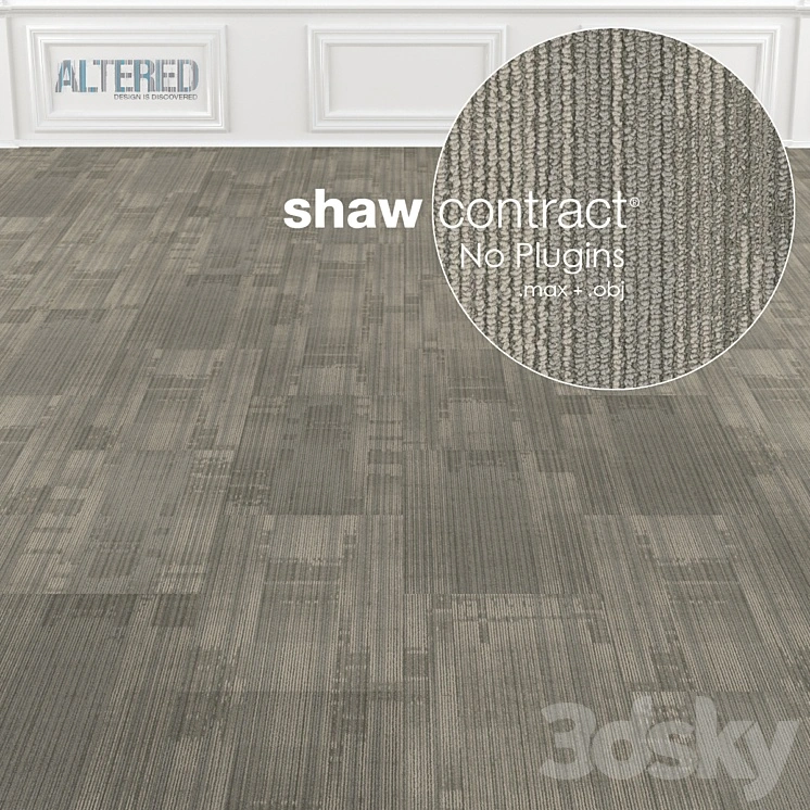 Shaw Carpet Altered Distort No: 1 