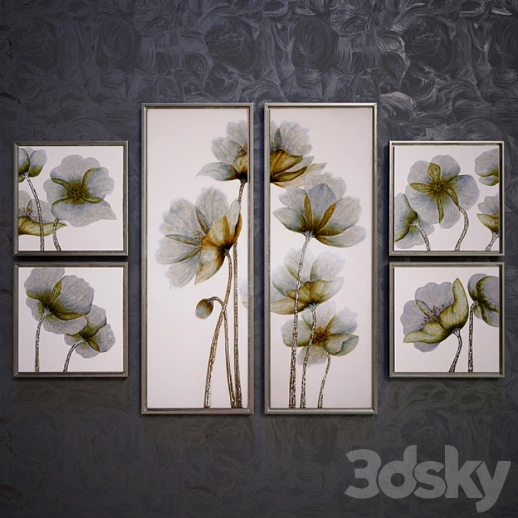 Floral Glow pictures set 