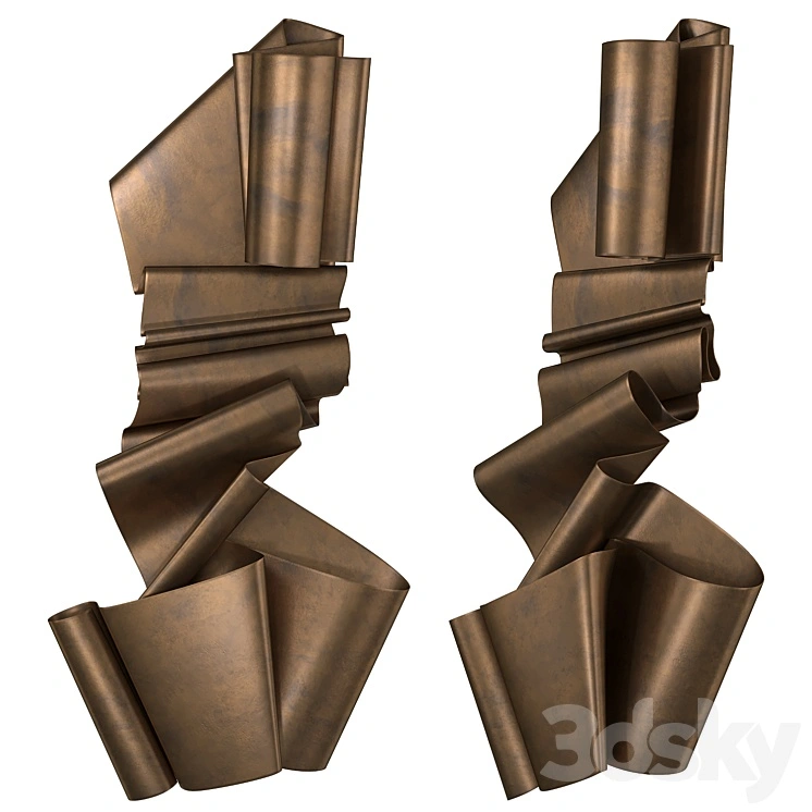 Brass Landscape 230608 by Martha Sturdy 