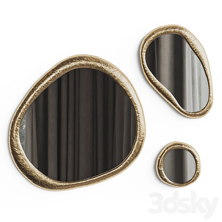 Abstract mirror Halo by Boca do lobo 