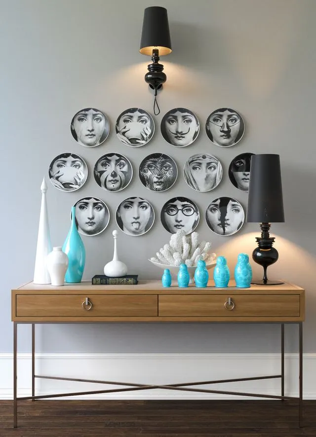 Decorative plate set 3 