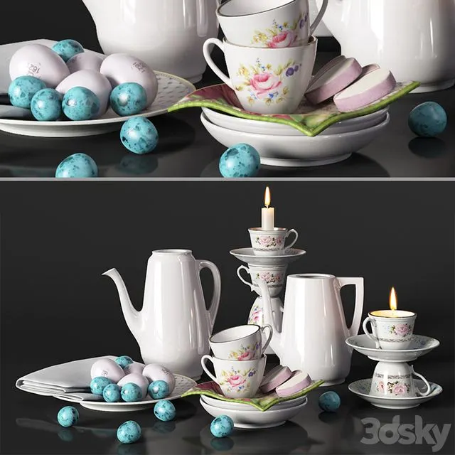 Decorative set Provence, service 