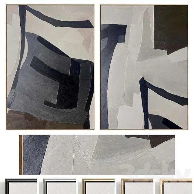 Plaster Two Photo Frames D 512 
