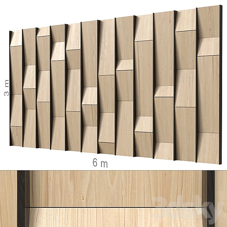 Decorative wall 193. 