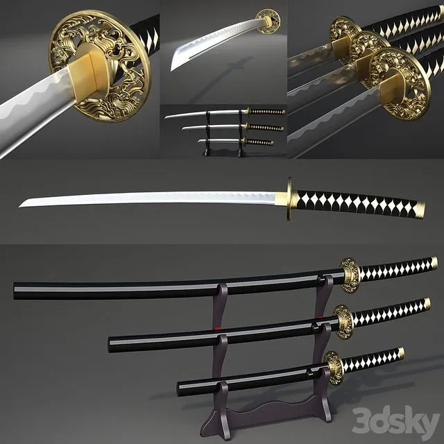 Katana, weapon sword 