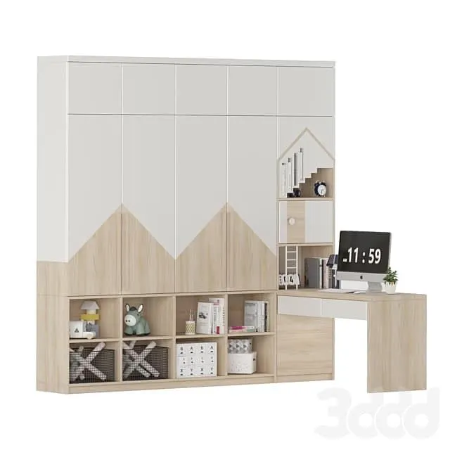 Childrens wardrobe 09 