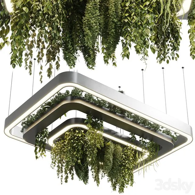 Pot light pendant plant light hanging 11 