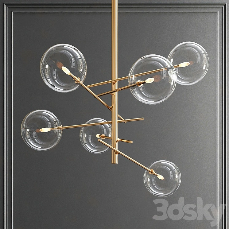 Bolle Hanging Lamp Gallotti & Radice 