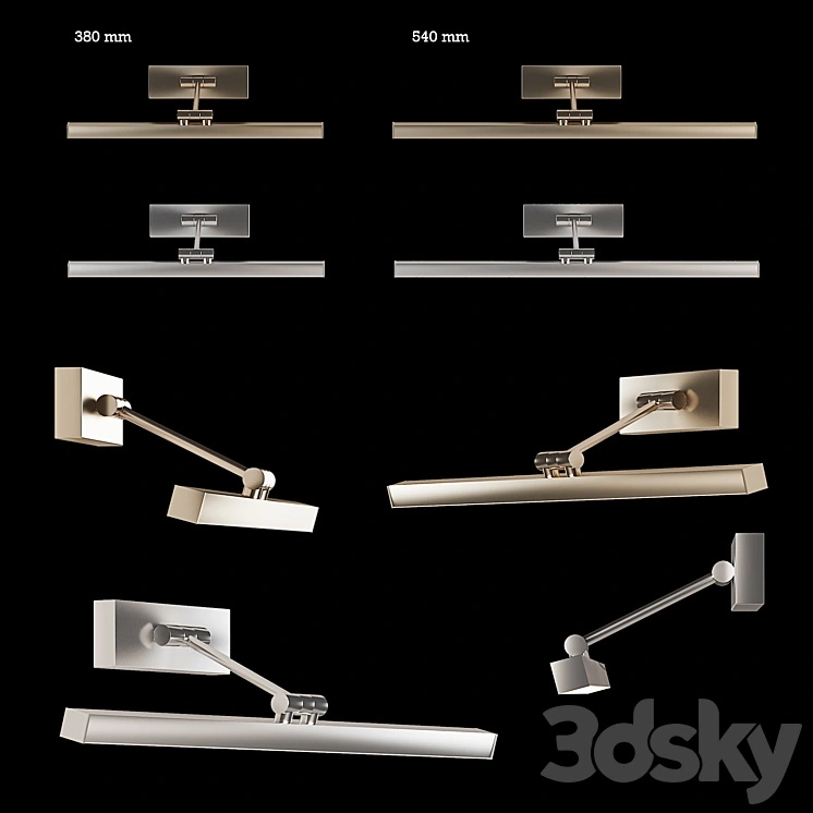 Porta romana picture wall light 