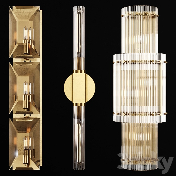 Restoration Hardware Exclusive Wall light set 01 