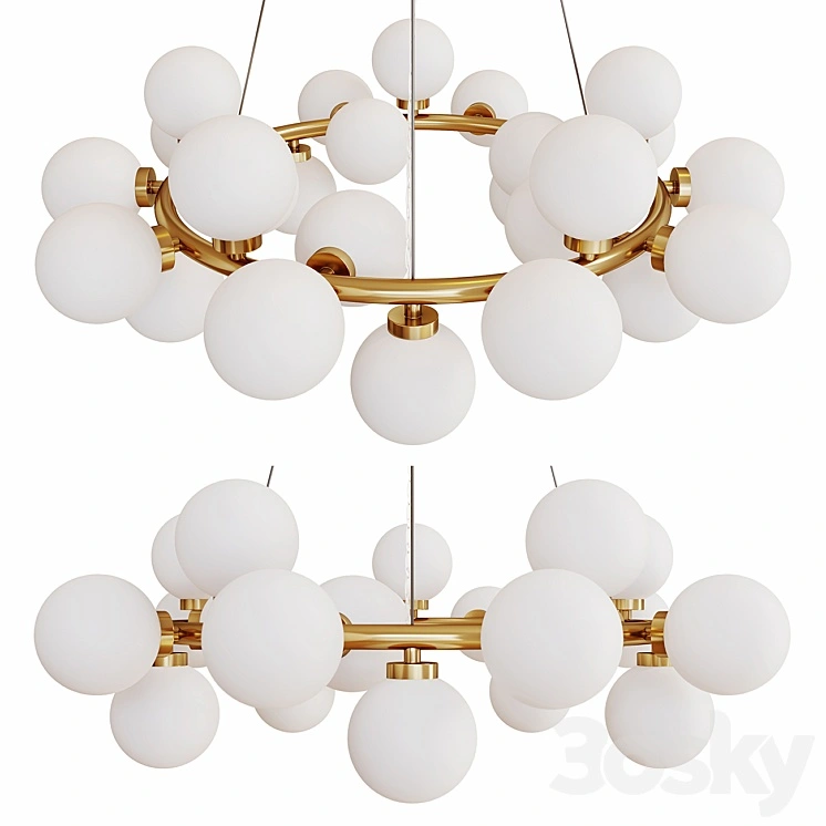 Garda Decor. Ceiling lamp Balls 91GH-025 