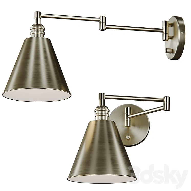 Sconce Library - Horizontal swing arm by Maxim Lighting 